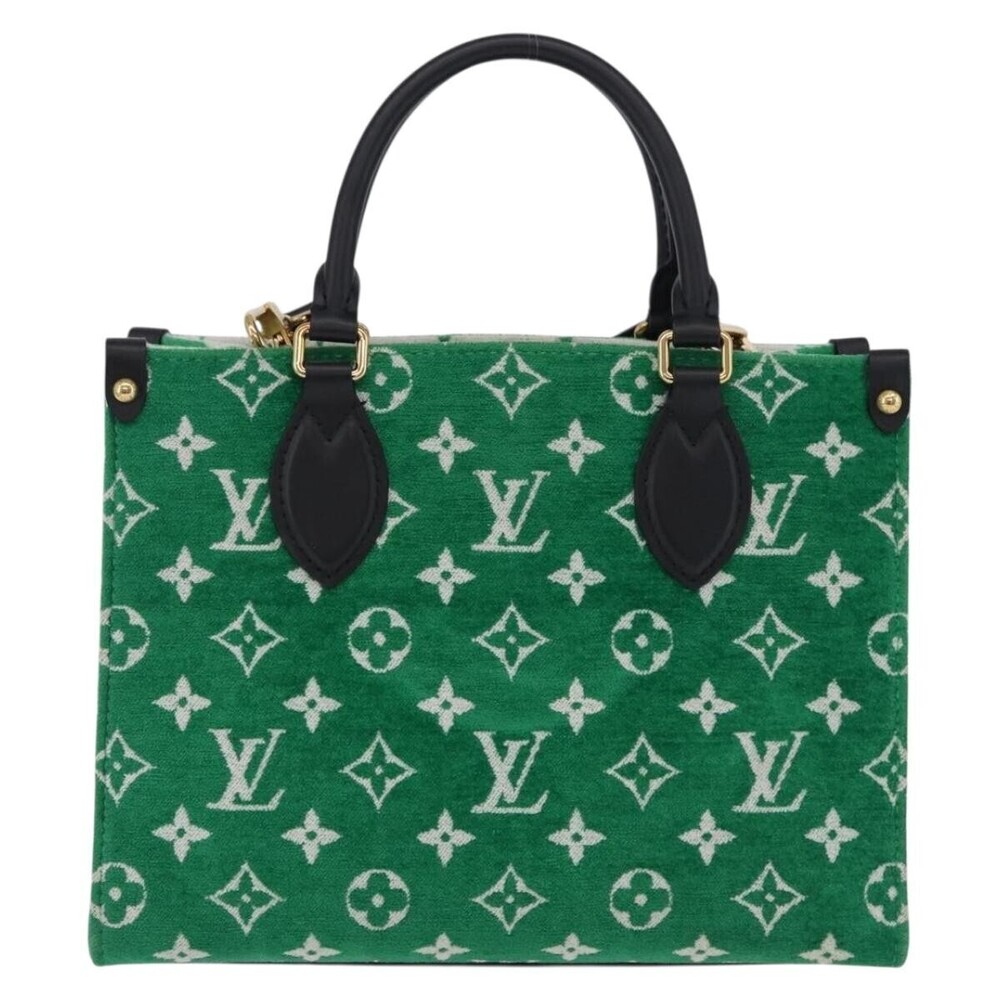 Louis Vuitton OnTheGo LV Match Monogram Jacquard Velvet PM